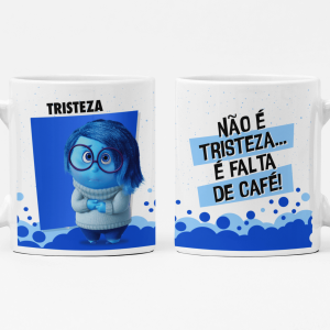 Caneca Filme Divertidamente Personalizada Tristeza 325ml